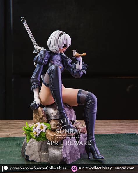 Figure 2B Nier: Automata 1/6 Garage Kit Resin - Etsy