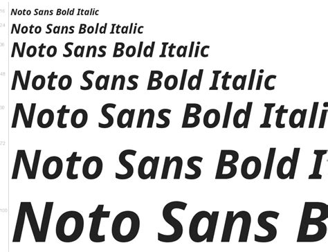 Free font "Noto Sans" by Google