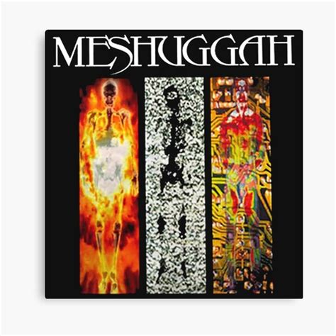 "Meshuggah band artwork - logo" Canvas Print for Sale by sbendikjr ...