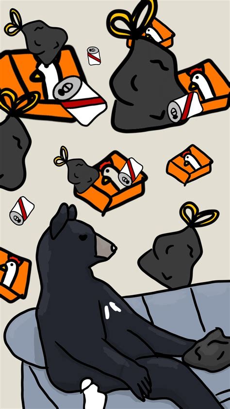 Trash Bear Phone Wallpaper | Phone wallpaper, Wallpaper, Scooby