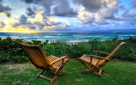 Free Beach Chair Wallpaper - WallpaperSafari