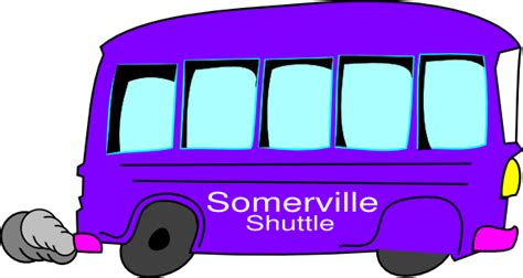 Somerville Purple Bus Clip Art at Clker.com - vector clip art online ...