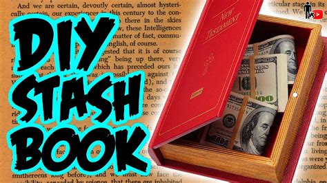 DIY SECRET STASH BOOK - Man Vs Youtube #16 - (CONTEST CLOSED) | Book lovers gifts, Cool diy ...