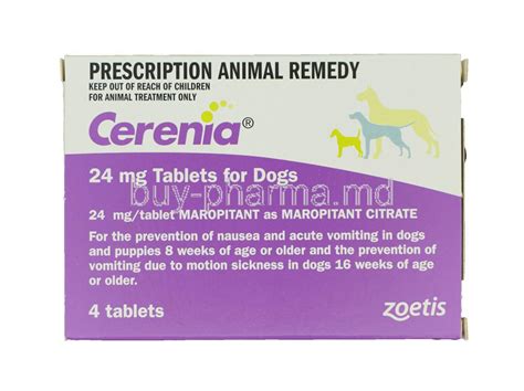 Buy Cerenia For Dogs, Maropitant ( Cerenia ) Online - buy-pharma.md