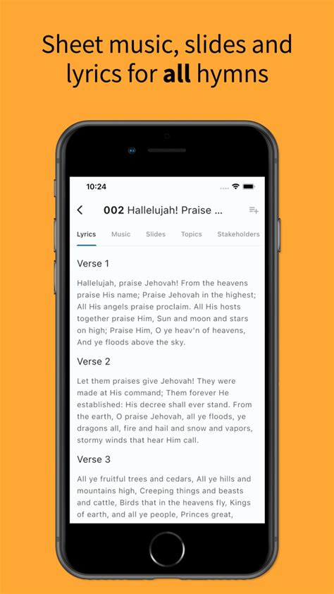 Hymns for Worship for iPhone - Download