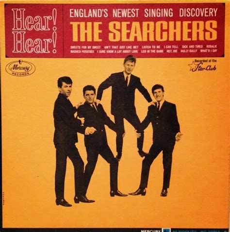 The Searchers "Hear! Hear!" Music Album Covers, Album Cover Art, Album ...