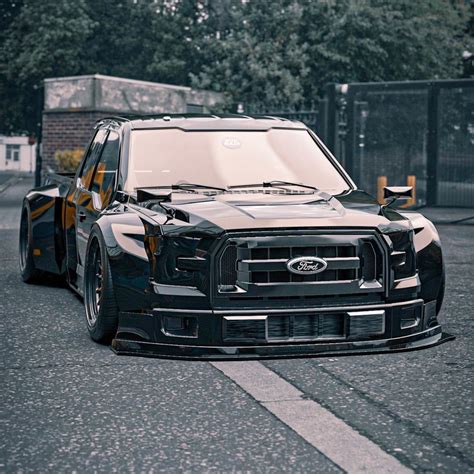 Slammed Ford F-150 "Tokyo Drift" Looks Like a JDM Special - autoevolution