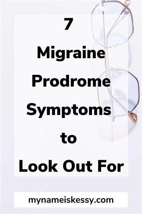 7 Migraine Prodrome Symptoms to Look Out For | Migraine, Migraine ...