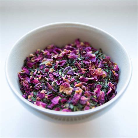 Rose, Schisandra, Mint & Liquorice, Loose Leaf Tea - Love in a Cup Tea