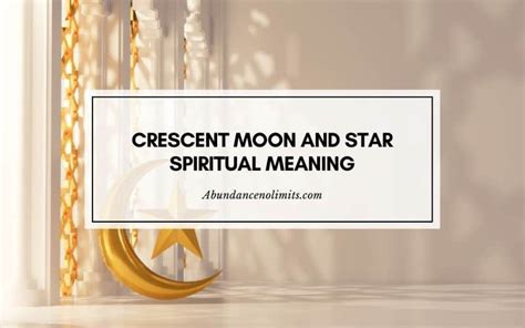 Crescent Moon and Star Spiritual Meaning