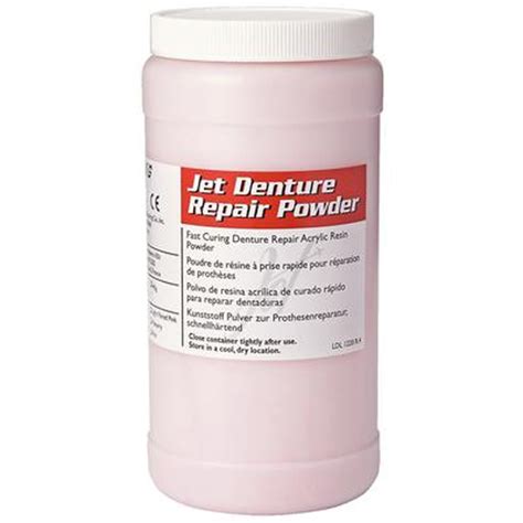 Jet Denture Repair Acrylic Denture Repair Acrylic - 1 Lb. Powder Only ...