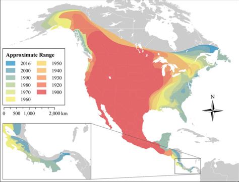 Red Wolf Habitat Map