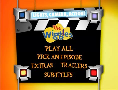 Lights, Camera, Action! (DVD Menu) | Wigglepedia | FANDOM powered by Wikia