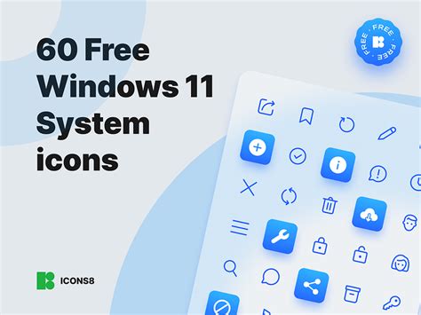 Windows 11 icons freebie by Icons8 on Dribbble