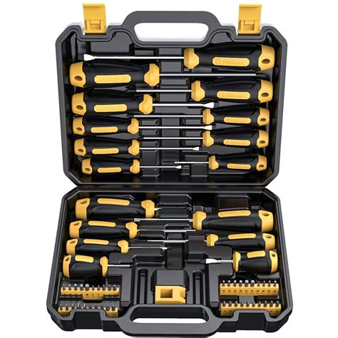 Magnetic Screwdriver Set 57 PCS Includes Slotted/Phillips/Torx Mini Pr