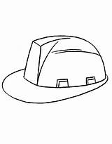 Hat Coloring Pages Free Printable PDF sketch template