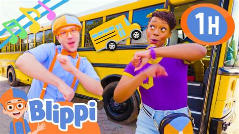 Wheels on the Bus | BLIPPI and MEEKAH | Educational Songs For Kids ...