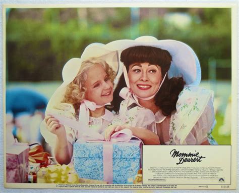 ART SKOOL DAMAGE : Christian Montone: Lobby Cards: Faye Dunaway In "Mommie Dearest" (1981)