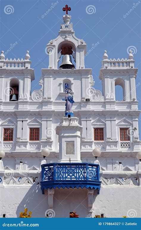 Church of the Immaculate Conception in Panaji, Goa, India Stock Image ...