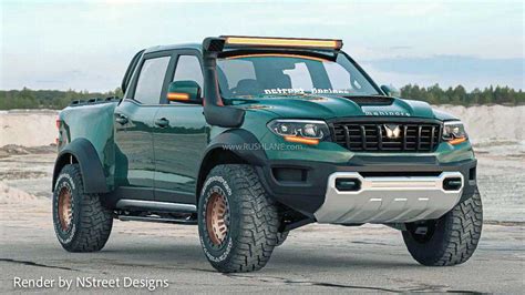 2023 Mahindra Scorpio N Pickup Truck Render - Beefier Than Stock SUV