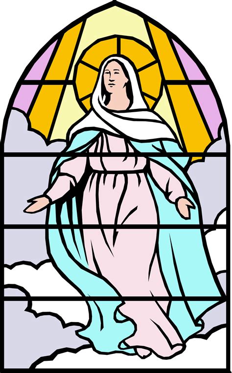 Blessed virgin mary clipart jpg - Clipartix