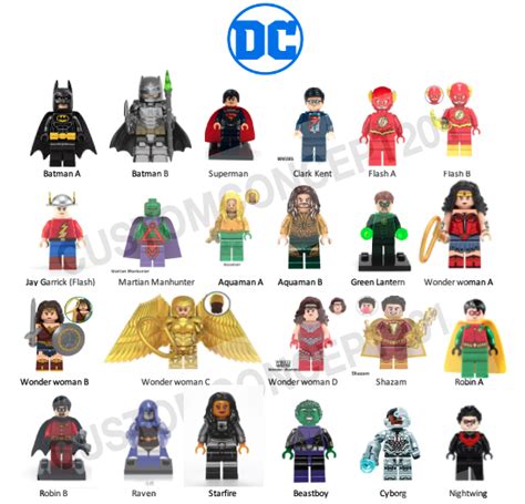 DC - Custom Minifigures