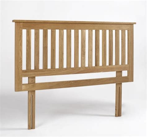 Solid Lansdown Oak Headboard - King With 5ft (King Size) Size ...