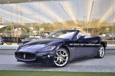 2012 Maserati Granturismo Sport Convertible 2 - Door 4. 7l