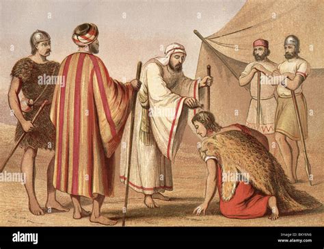 David Anointed King Stock Photo - Alamy