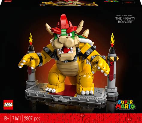 LEGO Super Mario The Mighty Bowser Figure Set - Imagine That Toys