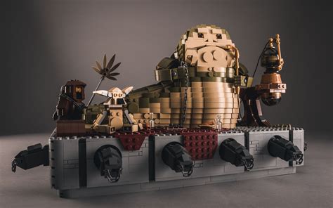 https://flic.kr/p/Qm7G2N | Jabba the Hutt | 45cm wide 25cm tall Photo by Tomas Westermark Lego ...