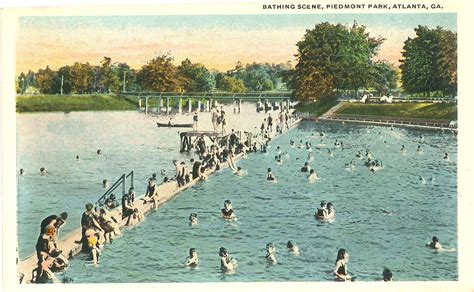 1915- 1920 Bathhouse Postcard - Piedmont Park Conservancy, Inc.