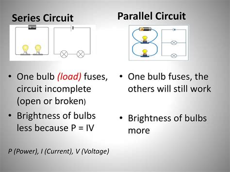 Enumerate The Advantages And Disadvantages Of Series Parallel Circuits - Wiring View and ...