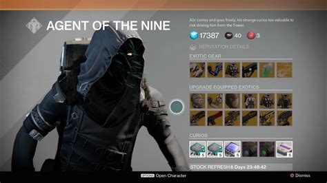 Destiny: Xur location and inventory for May 1, 2 - Hard Light edition ...