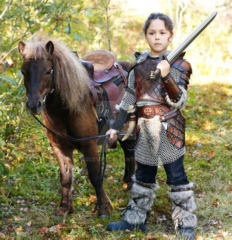 kid leather armor viking by Lagueuse on DeviantArt