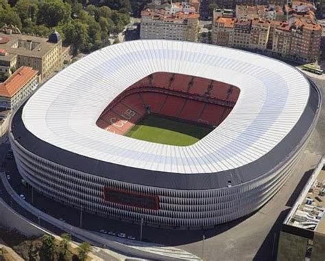 Texlon® ETFE textile membrane - SAN MAMÉS STADIUM, SPAIN - Vector Foiltec - roof / translucent