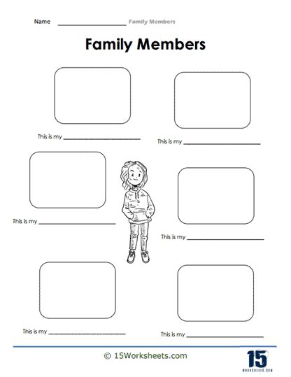 Family Members Worksheets - 15 Worksheets.com