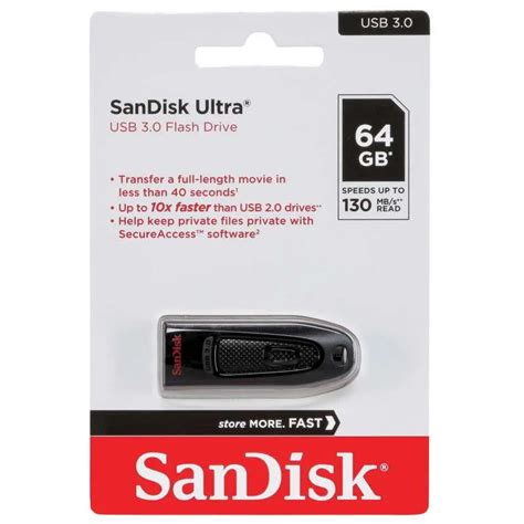 SanDisk Ultra USB 3.0 Flash Drive 64GB – Carlhub Solutions Limited