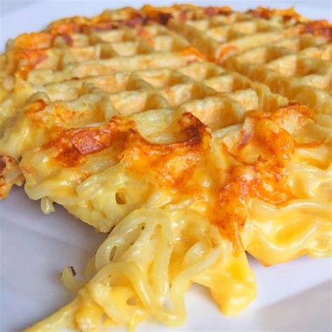 Grilled Cheese Social on Instagram: “This grilled cheesy ramen waffle thing looks better than ...