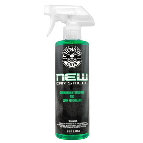 Chemical Guys New Car Scent Air Freshener & Odor Eliminator 16 oz Spray Bottle