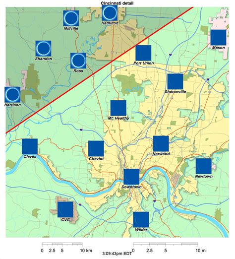 Eclipse total del 8 de abril de 2024 - Cincinnati, Ohio | eclipse2024.org