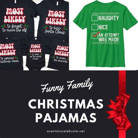 Funny Family Christmas Pajamas - Party Ideas for Real People