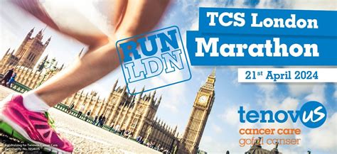 Tenovus Cancer Care: TCS London Marathon 2024