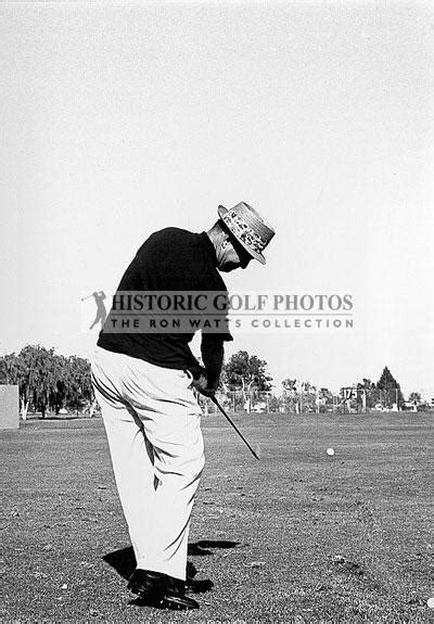 Sam Snead swing shot from sequence - Historic Golf Photos