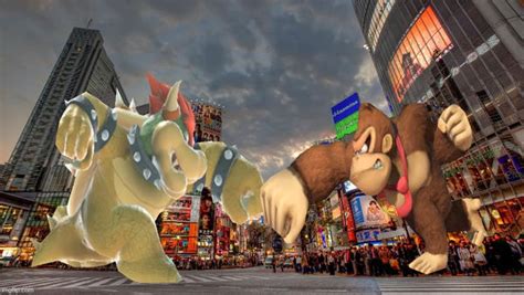 Bowser vs Donkey Kong by NeoTheBat100 on DeviantArt