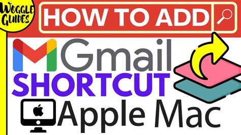 Add Gmail shortcut to Apple Mac desktop - YouTube