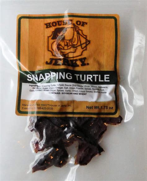 Snapping Turtle Jerky – House of Jerky