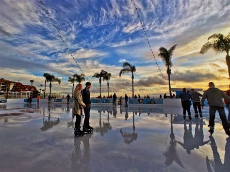 Skating by the Sea at the Hotel Del Coronado Editorial Photo - Image of ...