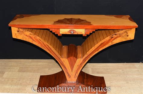 Deco Console Table - Modernist Hall Tables Interiors