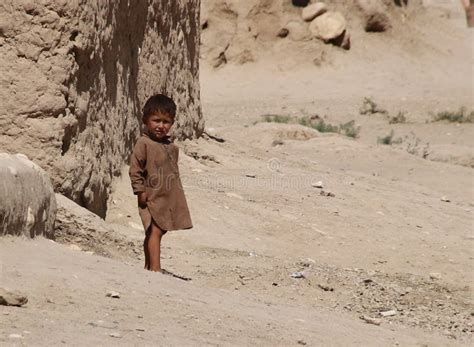 Afghanistan Refugee Camp Children in the North West Editorial Photo ...